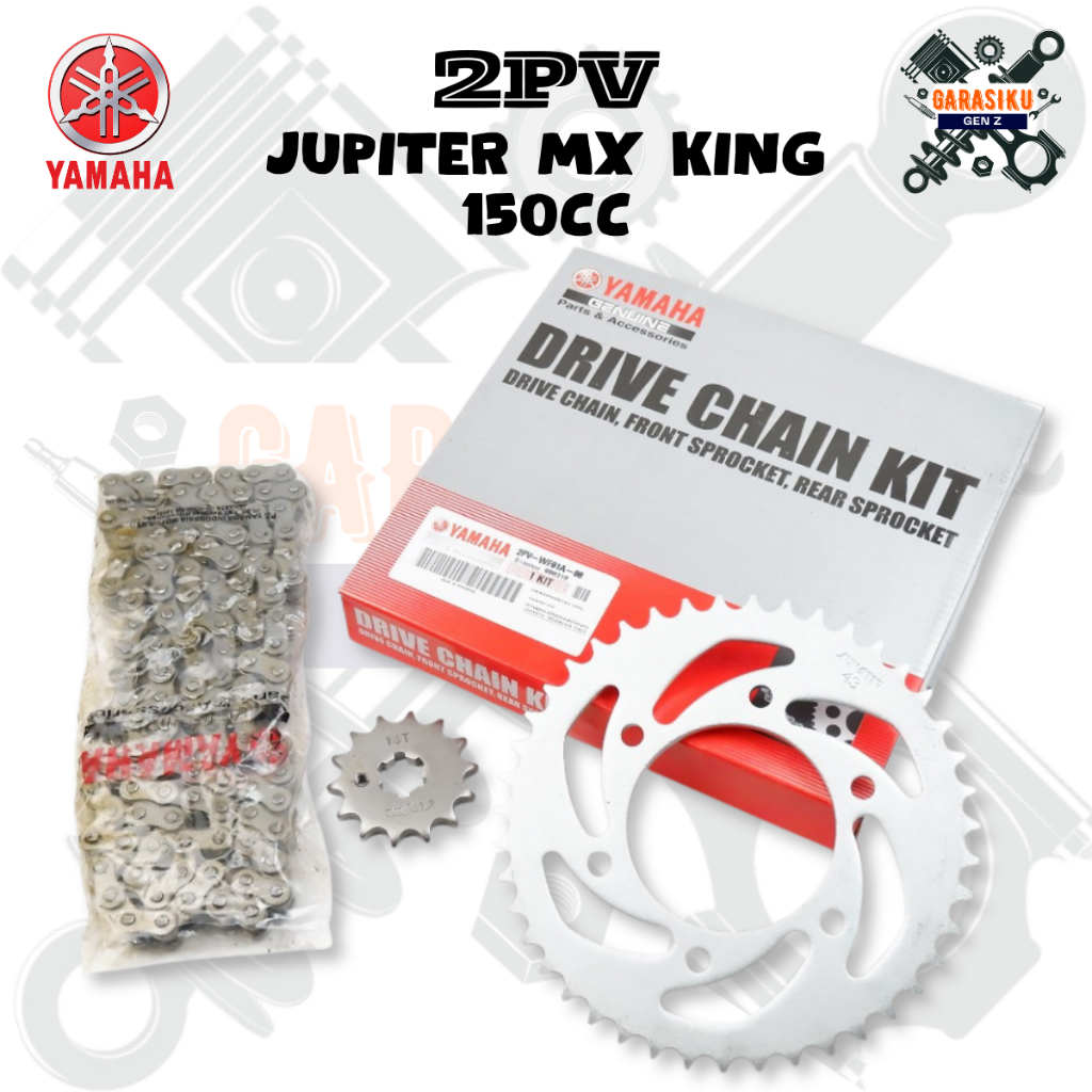 Rantai Gearset Motor Jupiter MX King 150 - 2PV original motor sparepart