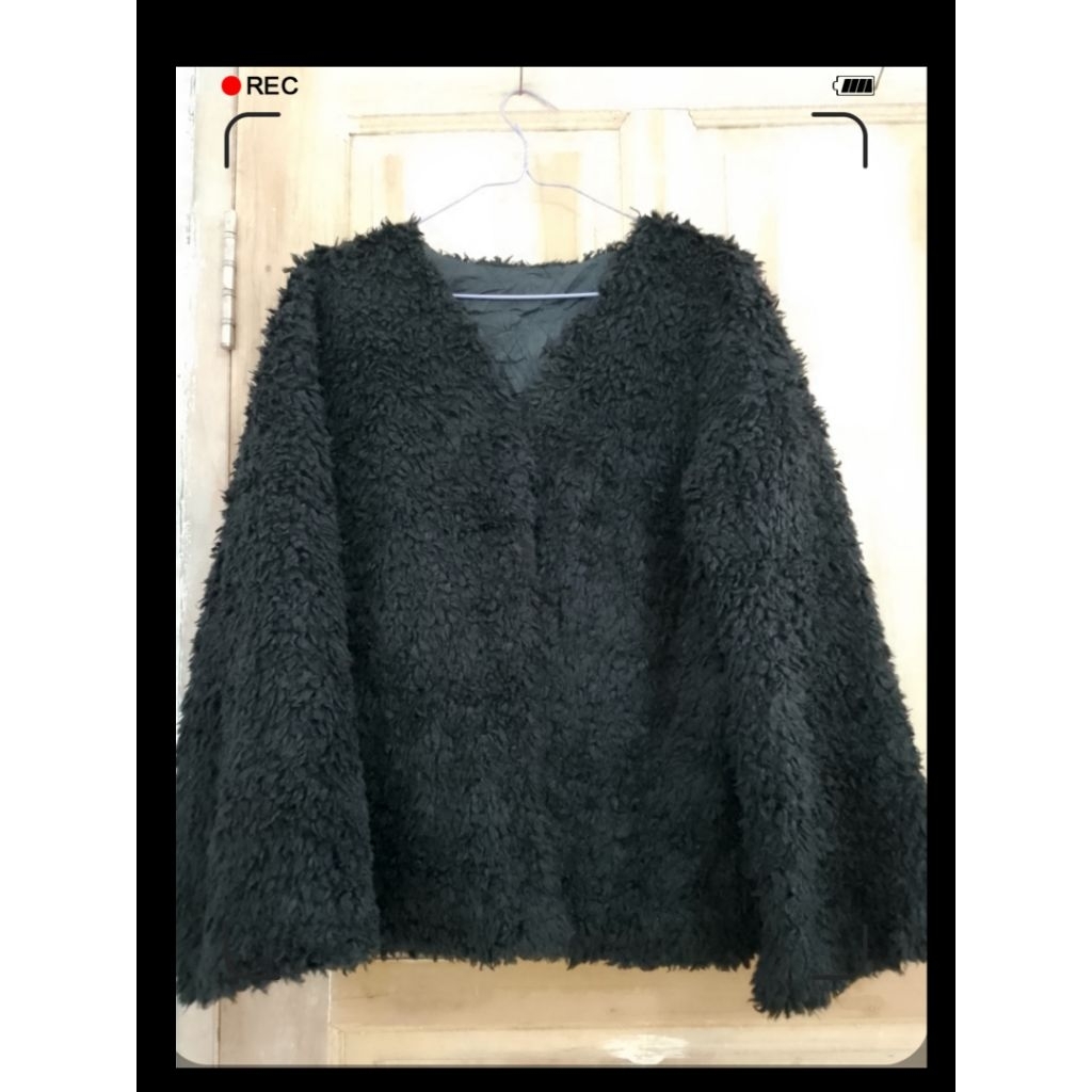 Cardigan Sherpa Crop