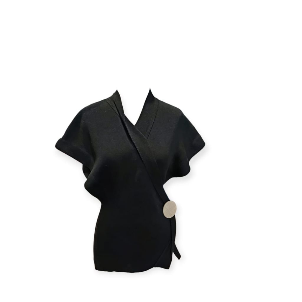 Jacquemus Black Warp Blouse