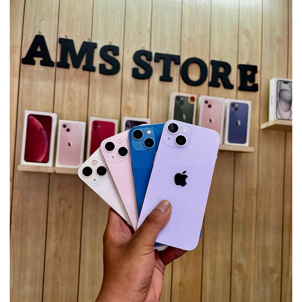 Iphone 13 128gb resmi second ibox pink