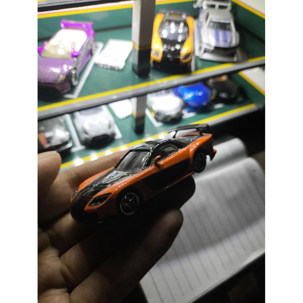 Hotwheels Custom Mazda RX 7 veilside Han fast and furious Tokyo drift