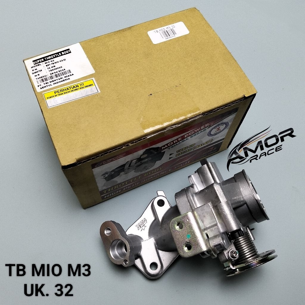 THROTTLE BODY TB BRT MIO M3 UKURAN 32MM
