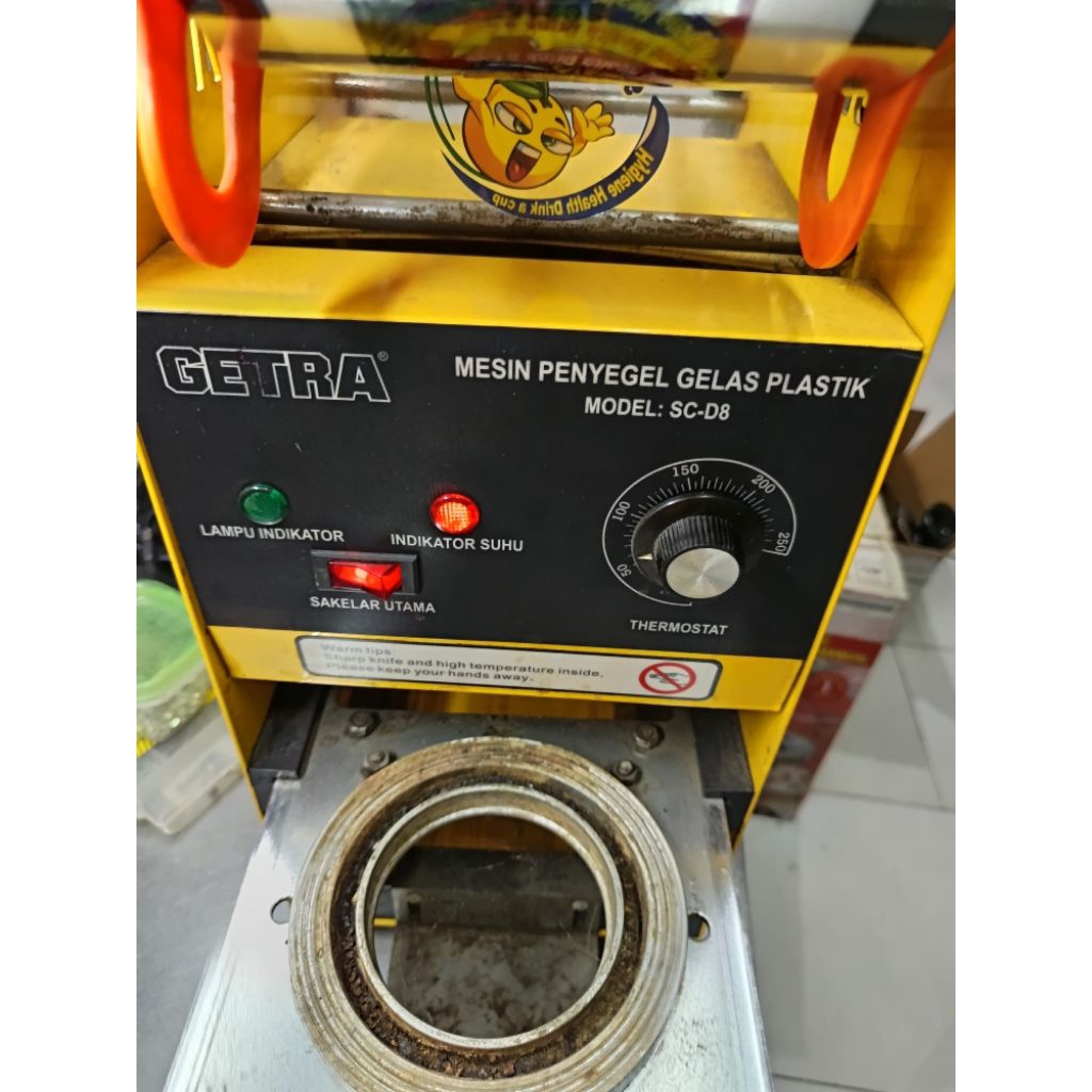 Mesin Cup Sealer Getra