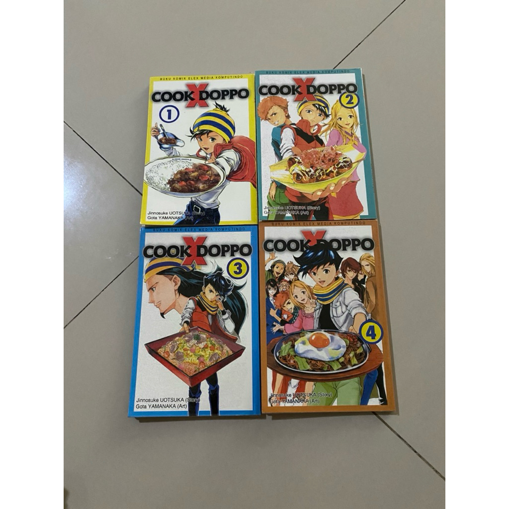 komik cook x doppo 1-4 lengkap