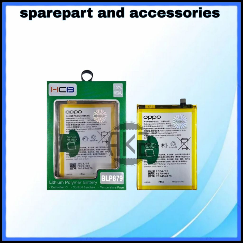 Batre Baterai Oppo BLP879 A96 A36 Battery Oppo BLP-879 Original (AK2_STORE)