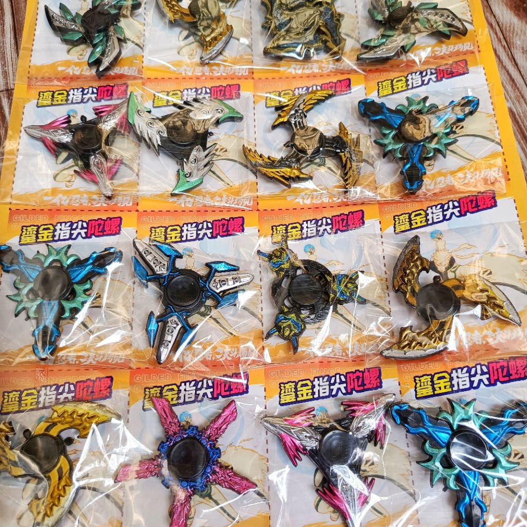 Spinner Naruto Shuriken Mainan Anak Fidger Finger Spiner Ninja