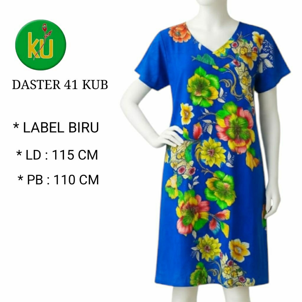 Daster Kencana Ungu 41 Biru
