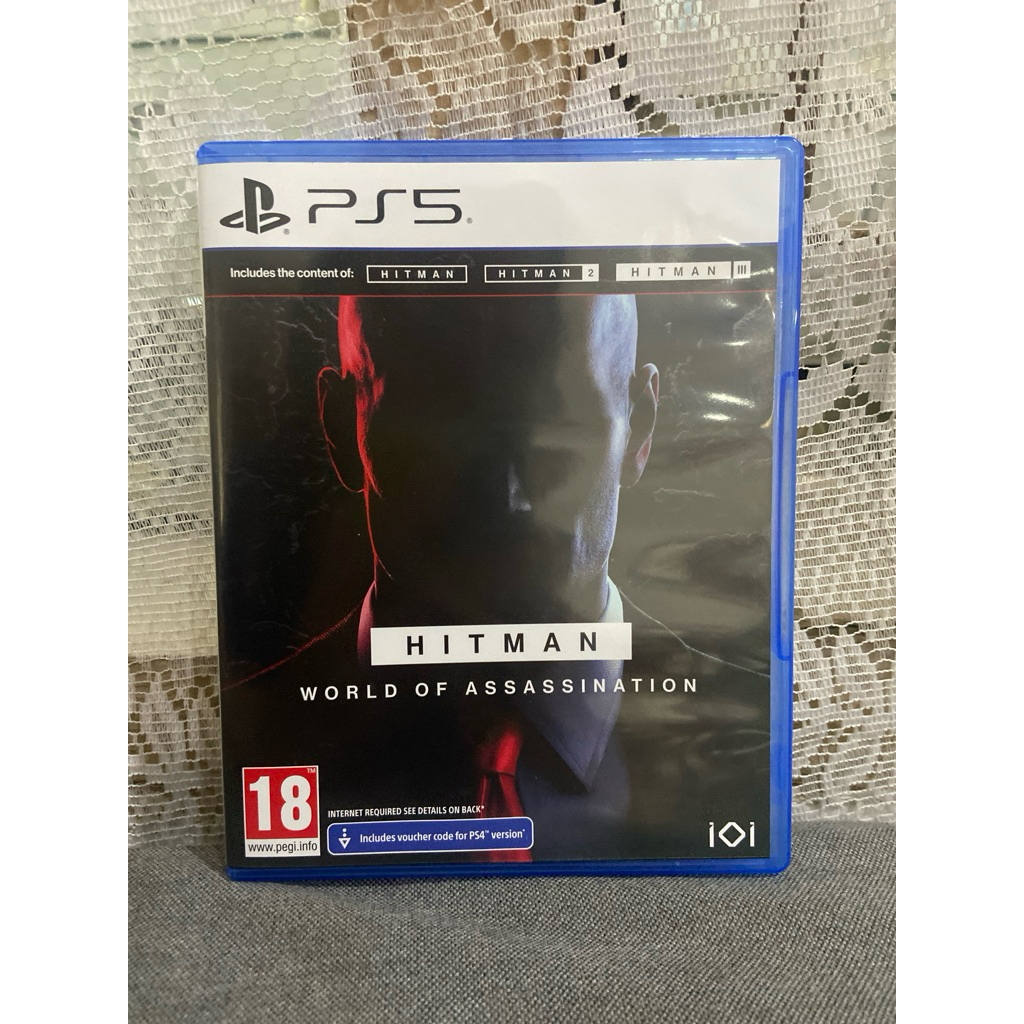 Hitman World of Asasination deluxe edition ps5 kaset seken