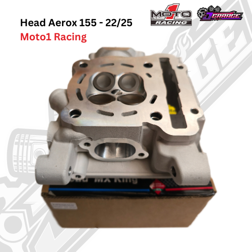 Head Aerox 155 - 22/25 - Moto1 Racing / Head Aerox 22/25 + Noken as + RRA + Per Klep + Retainer