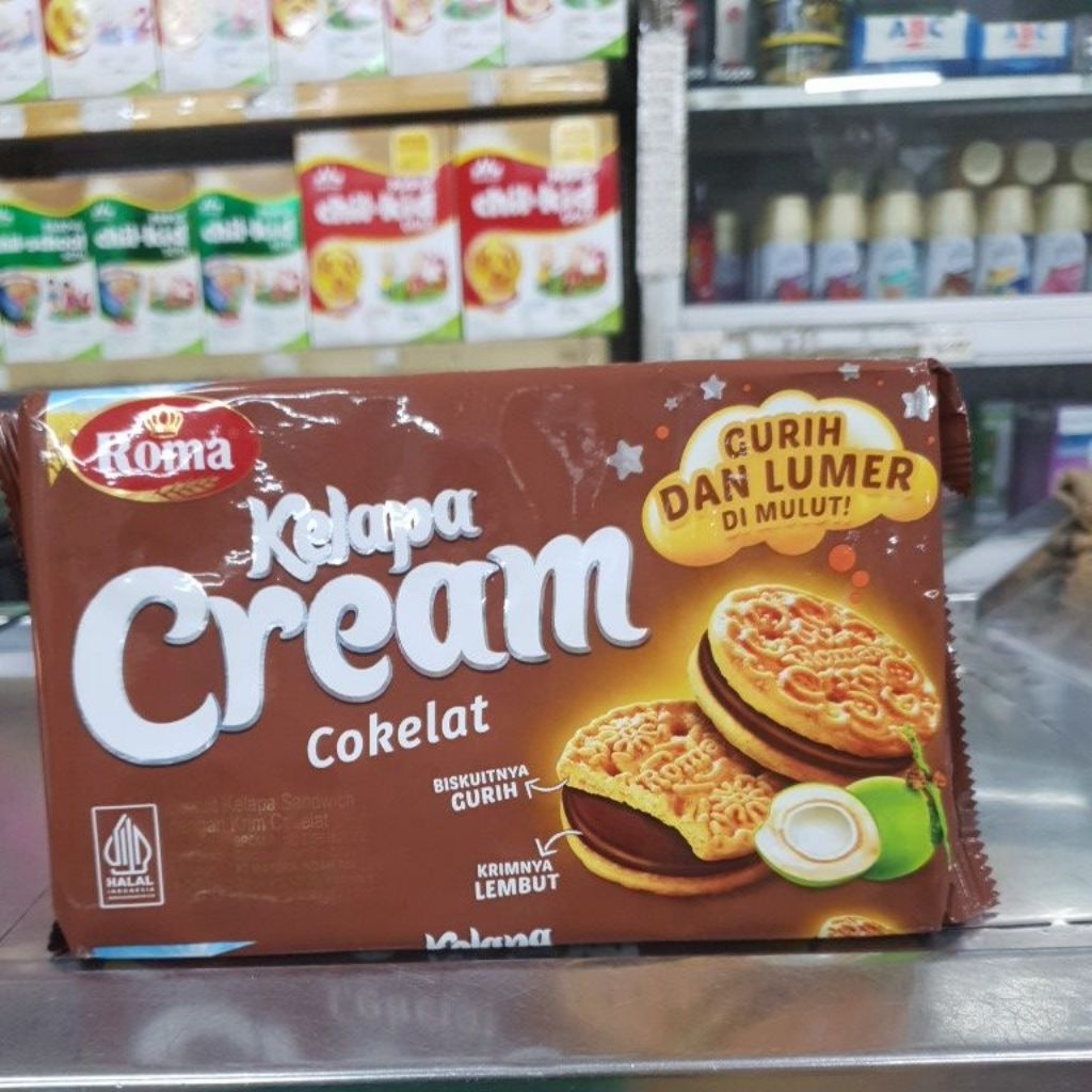 Biskuit Kelapa Roma Cream Coklat 189g