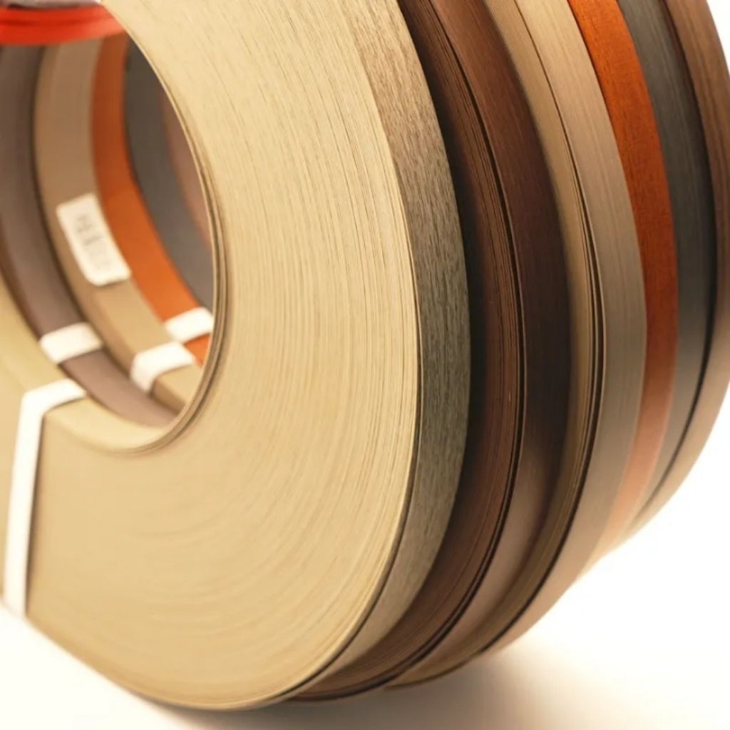 Edging PVC Lebar 22 mm Tebal 1 mm Warna Urat Kayu