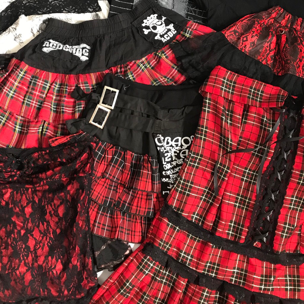 (*TOP ONLY )  Fairy Grunge Fairycore Y2k Gothic Pieces 