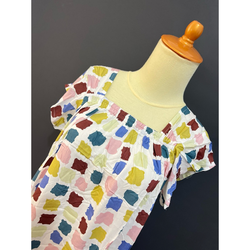 DayOn DST4 Daster Rayon Premium, Daster Piyama Import, Daster Rayon Korea, Daster Rayon Lucu, Daster