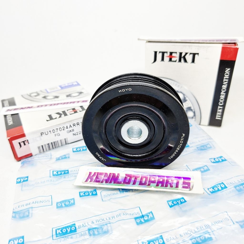 BEARING PULLEY PULI TENSIONER V-BELT AC ERTIGA PU107024AR KOYO JTEKT JAPAN