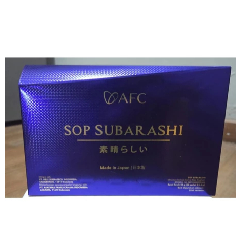 AFC Sop Subarashii Gold Suplemen Kesehatan Jepang Premium