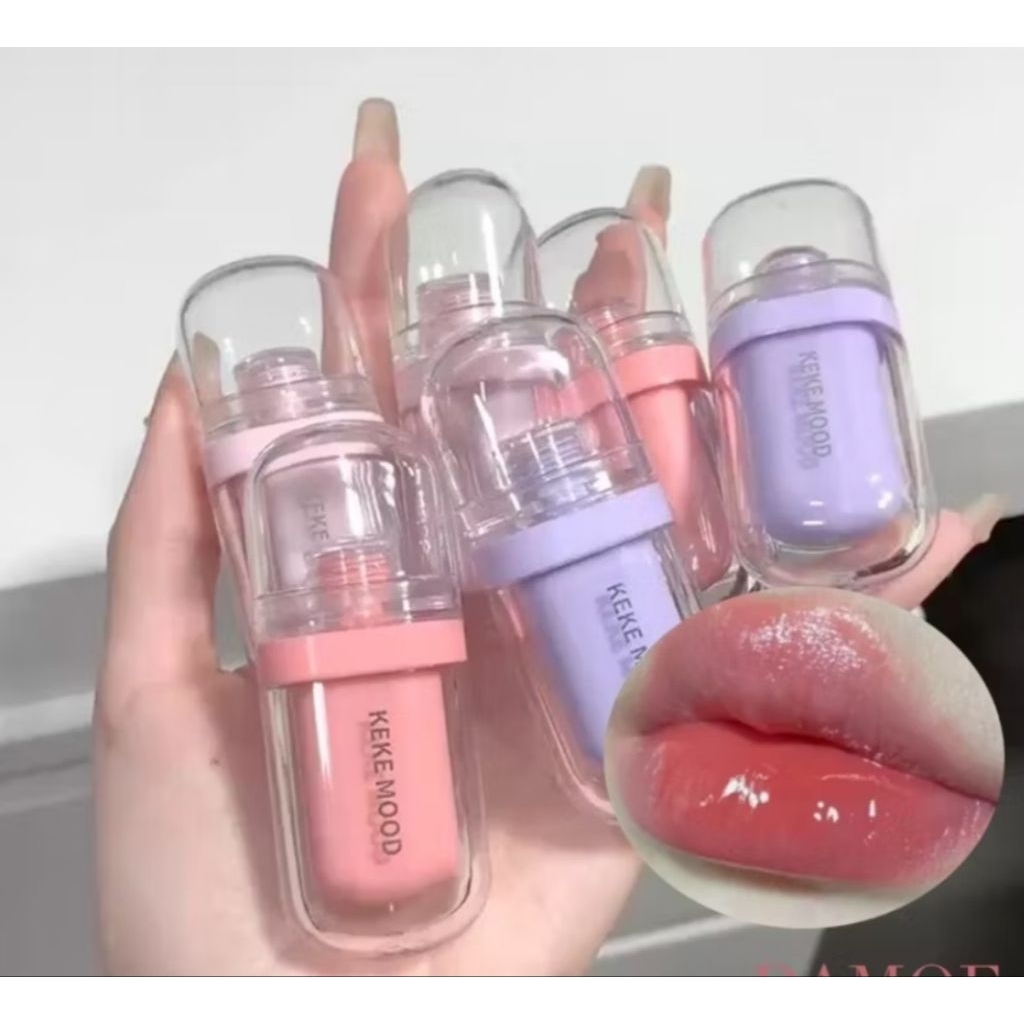 01/ KEKEMOOD Jelly Lip Glaze / Keke Mood Jely Jel Fit Tint Lip tint Lip Gloss