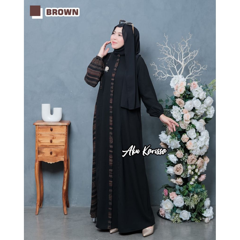 GAMIS ZEANISA ORI AKU KARISA/ABAYA SABRINA PREMIUM MIX SAVANA/GAMIS LEBARAN 2025