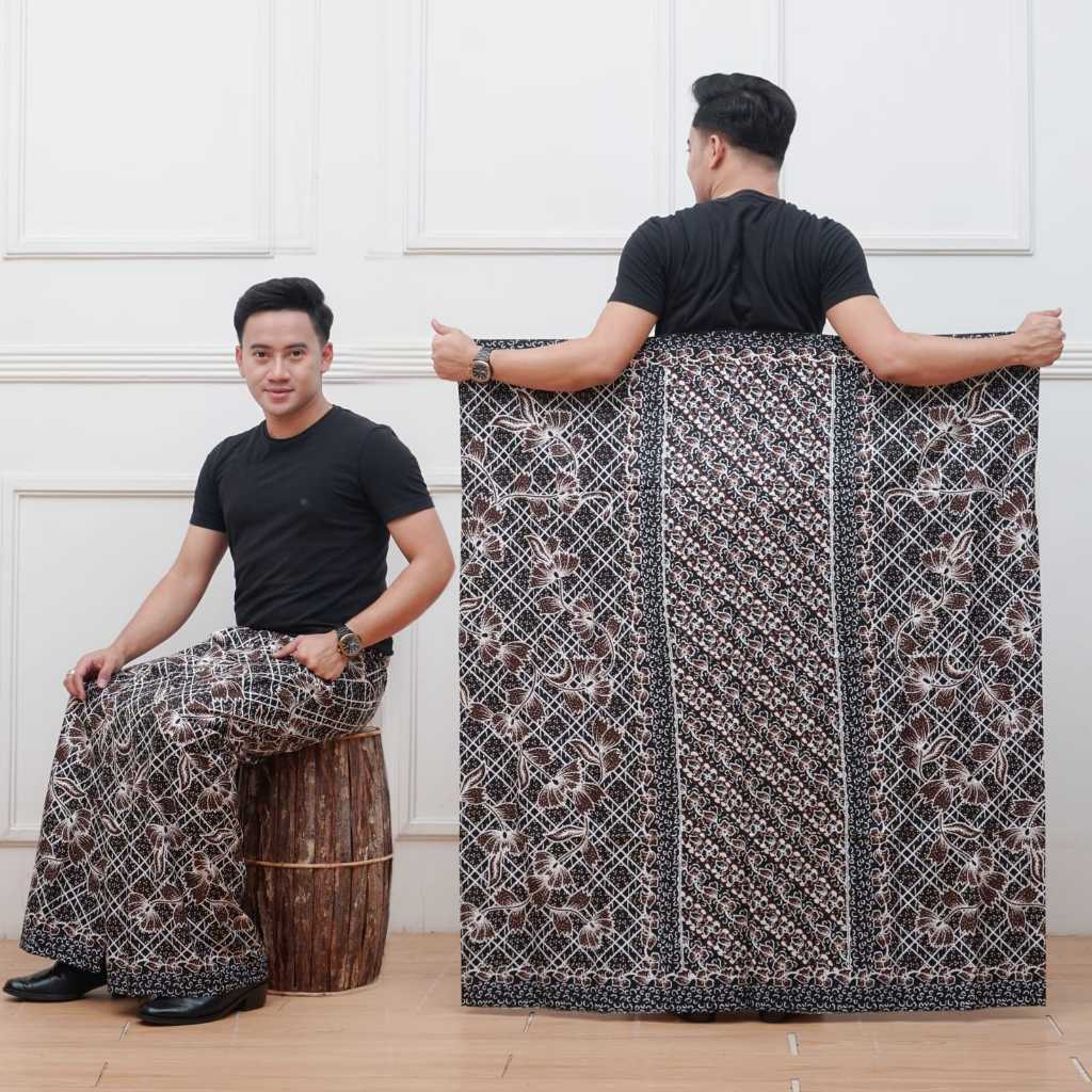 Sarung Batik Pria Premium Motif Kekinian Santri Dewasa Kain Rayon Premium