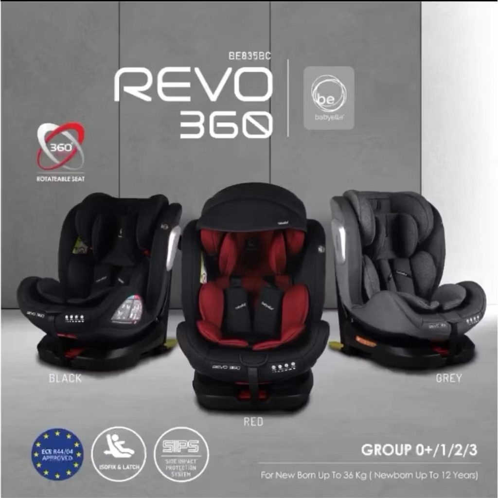 Preloved Car Seat Babyelle Revo 360
