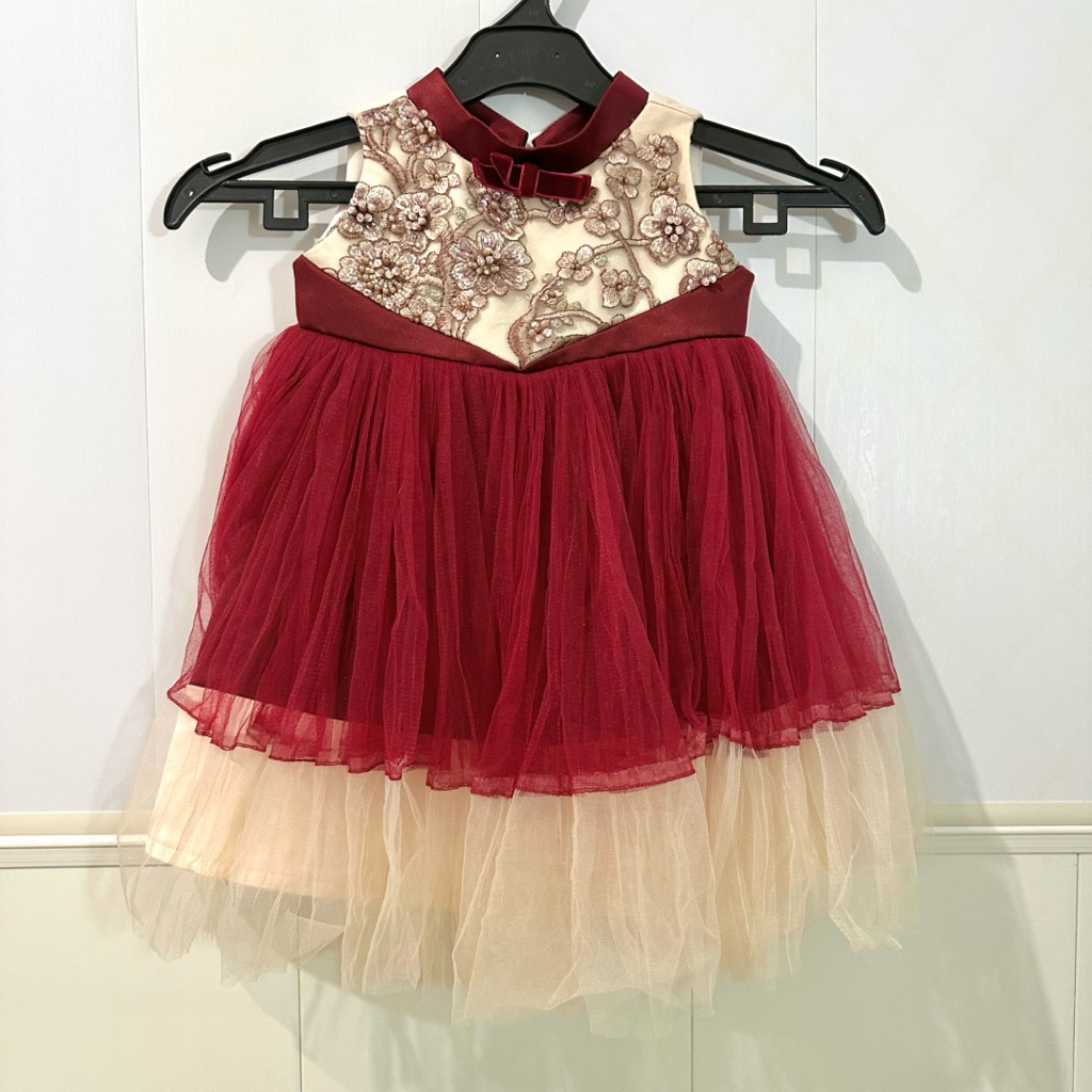 [100% Preloved Ori] Poppuri The Cressida Dress / Dress Pesta Anak Perempuan Poppuri / Baju Pesta Ana