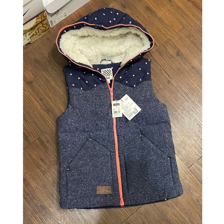 Jaket Vast Zip Hoodie Navy VD139