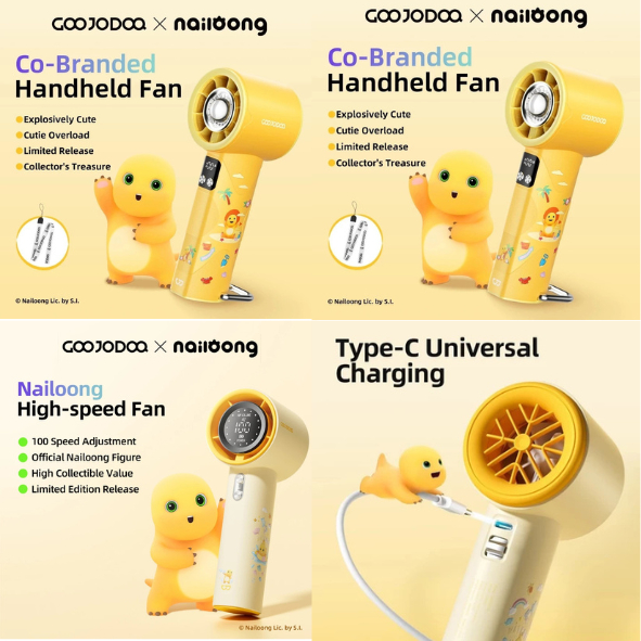 Goojodoq × nailoong kipas mini//kipas goojodoq//senter//kipas angin turbo//kipas angin goojodoq//COD