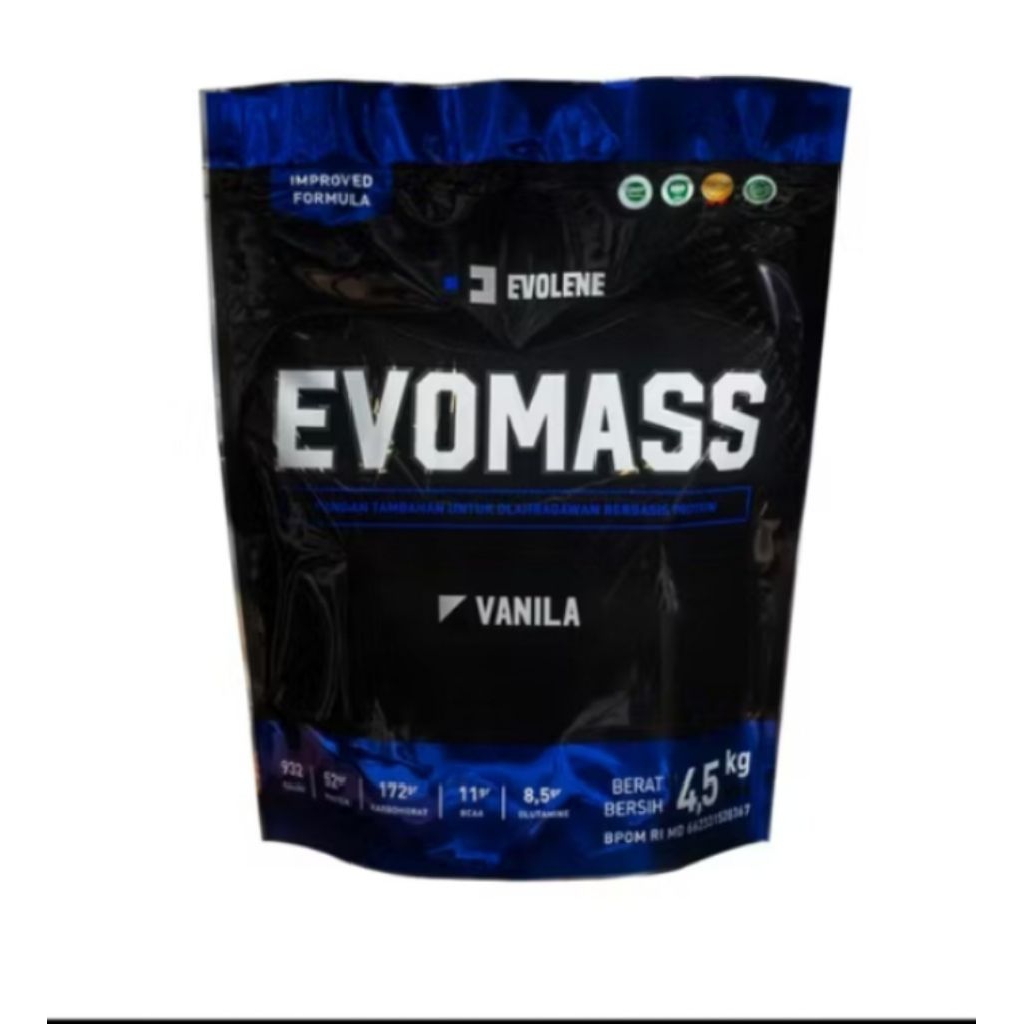 [ PROMO ]EVOLENE EVOMASS RASA VANILA 4,5 KG
