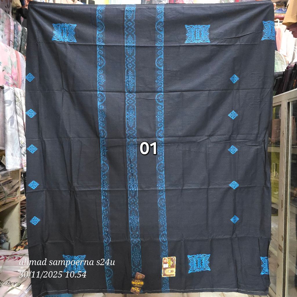 Sarung wadimor jacquard bordir