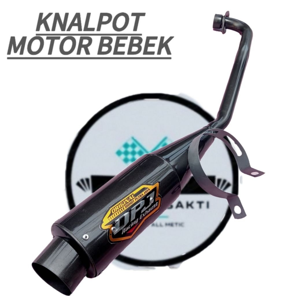 knalpot motor bebek dpj pnp tingal pasang suara gahar