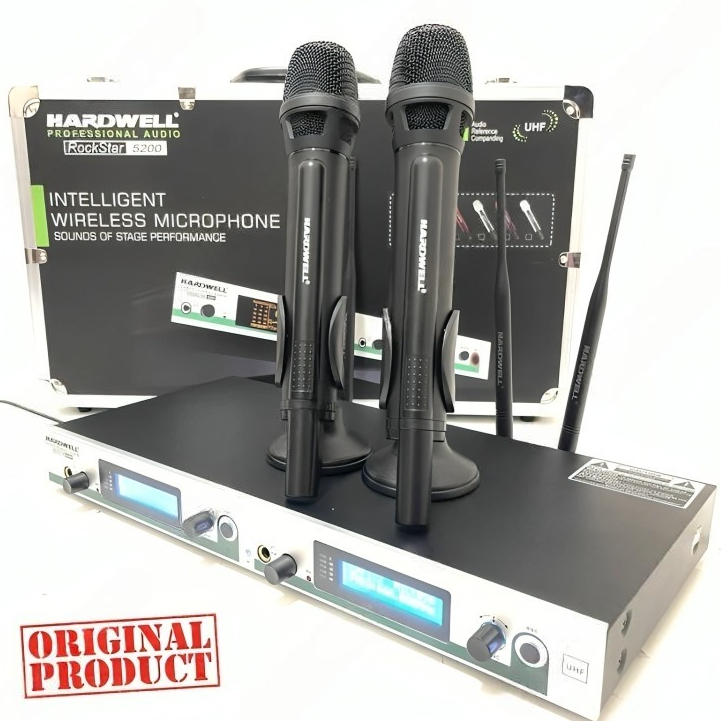 Mikrofon Wireless Hardwell Rockstar 5200 Handle/Mic Hardwell Rockstar-5200/Microphone Hardwell