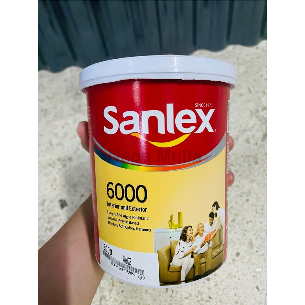 Cat Tembok Sanlex 1 KG Putih / White