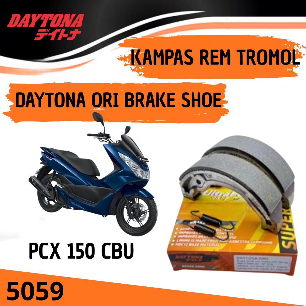 KAMPAS REM TROMOL  REM BELAKANG  PCX 150 CBU ORIGNAL 5060