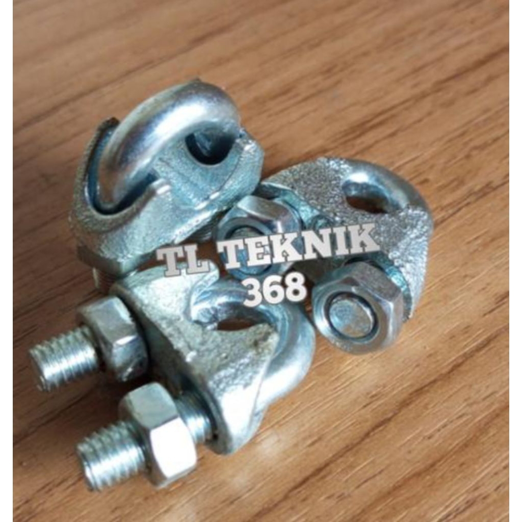 klem penjepit seling 10 mm kuku macan seling 10 mm