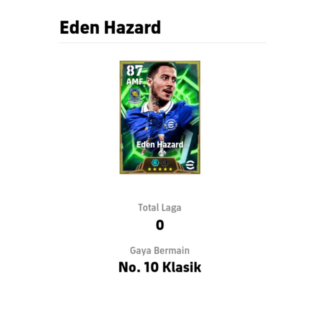 Akun Baru Polosan eFootball 25/26 Anti HB