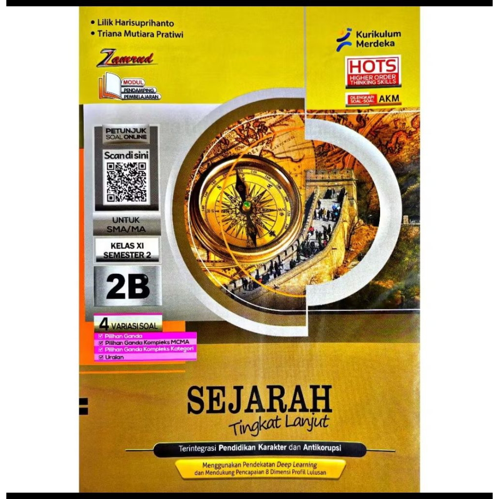 LKS SMA/MA SEJARAH TINGKAT LANJUT KELAS 11 SEMESTER 2 KURIKULUM MERDEKA