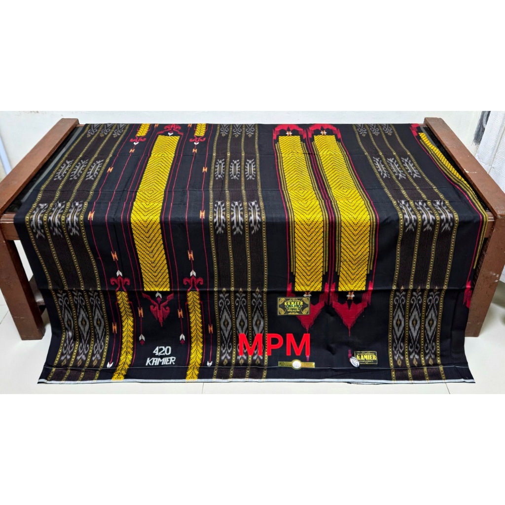 (TERLARIS) Sarung Tenun Tradisional KAMER/KAMIER Full Sutra 420 Exclusive Premium Original