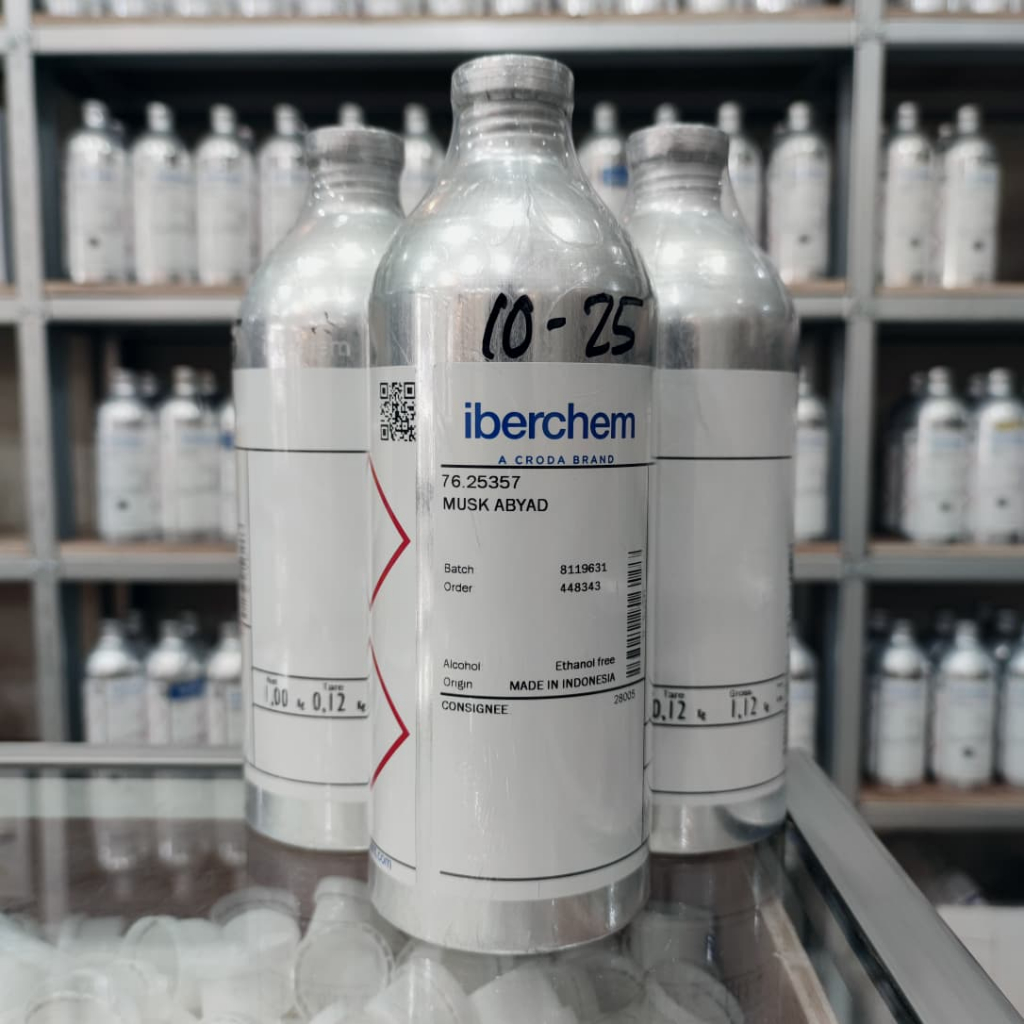 [ Iberchem ] MUSK ABYAD | Bibit parfum murni original pabrik kemasan 250ML/500ML/1KG - ana anna