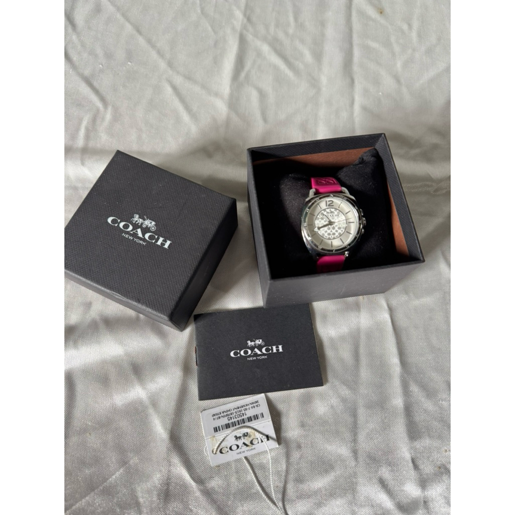 preloved jam tangan coach muraj