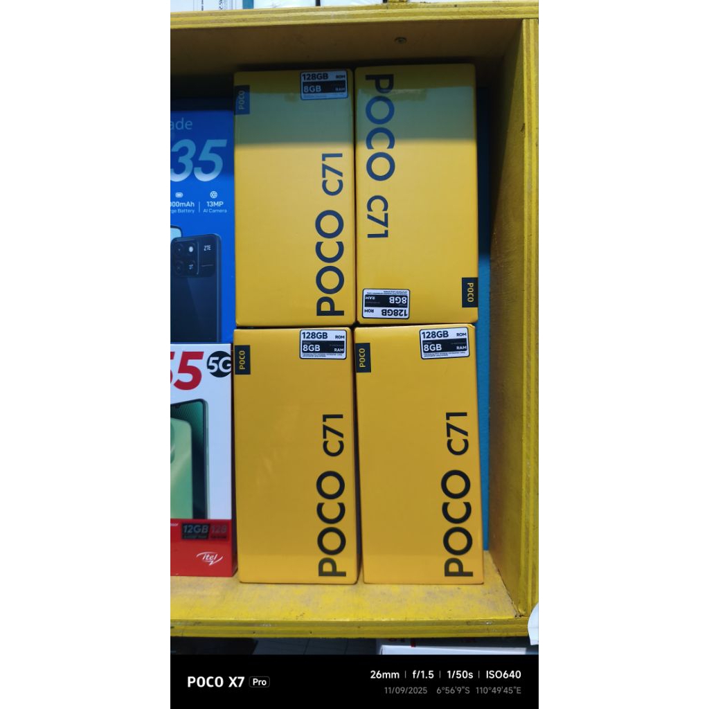 Poco C71 ram 4/128 new