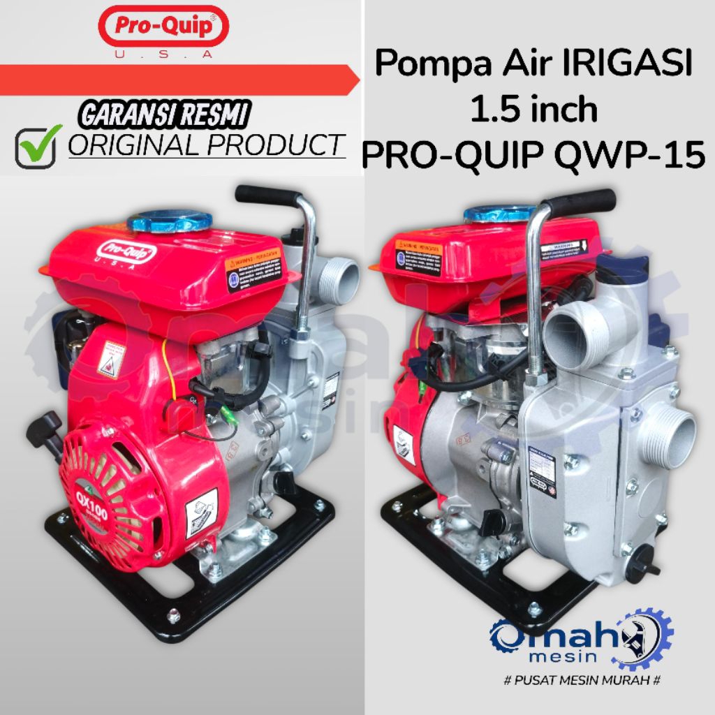 Mesin Pompa Air 1.5 Inch Pro-Quip QWP15 / mesin sedot air mini 1.5 inch proquip qwp15 / alkon 1.5 in