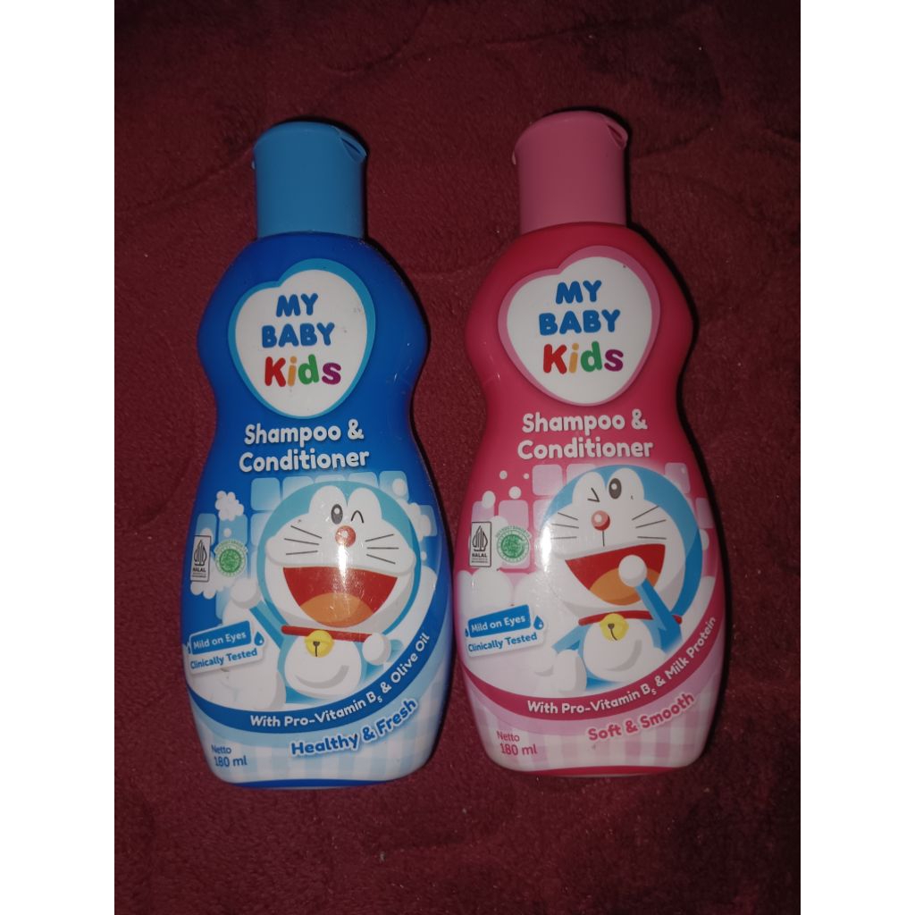 My Baby Kids Shampoo Conditioner 180ml / Shampoo Dan Conditioner Anak