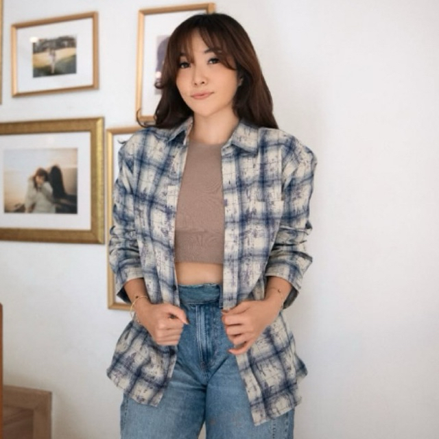 RUCAS Marble Red Flannel // RUCAS Marble Blue Flannel // RUCAS Gradation Washed Flannel Green // RUC