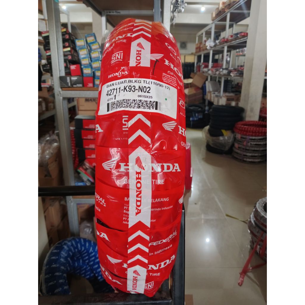 Ban Luar Federal 110/90-12 Tubeless