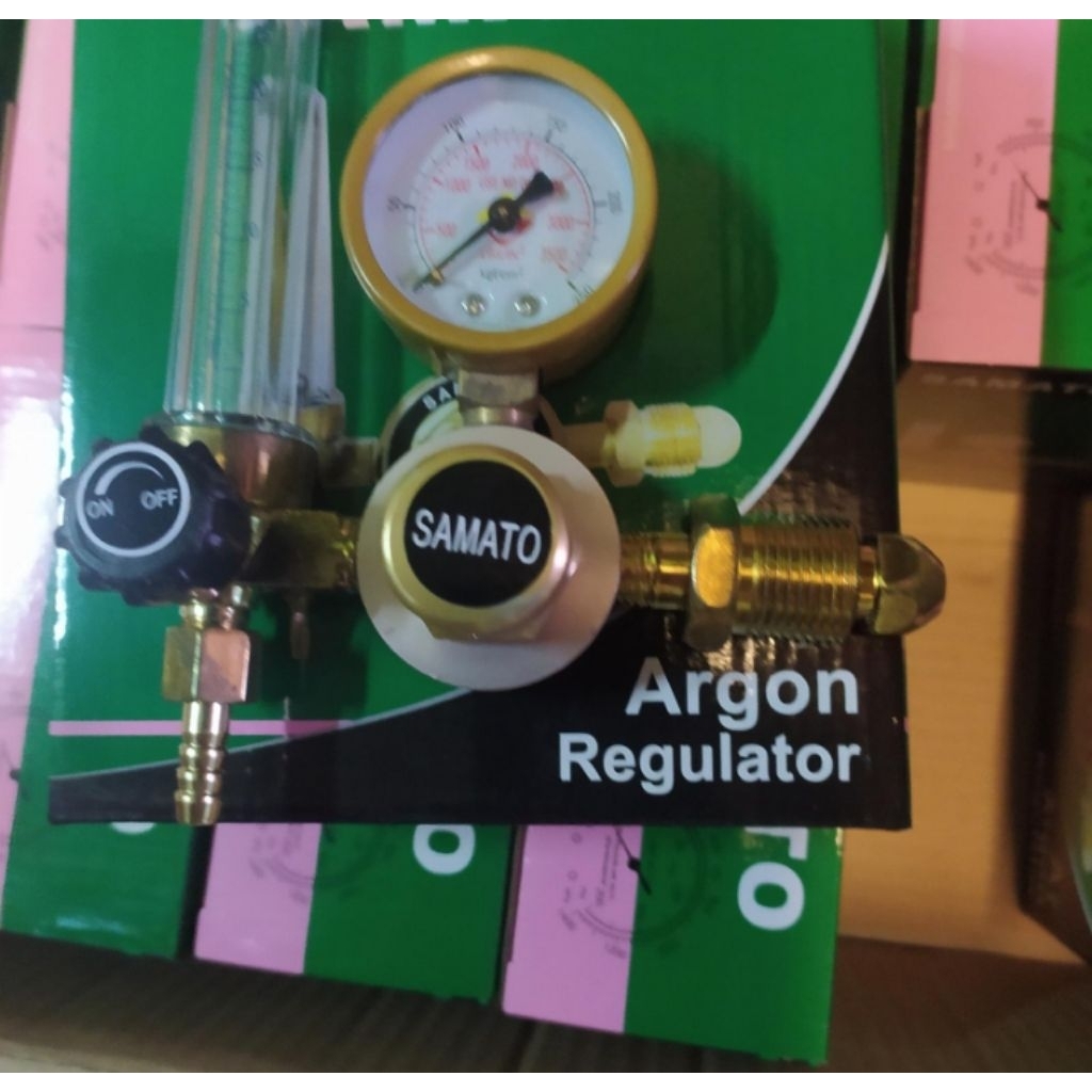 Regulator Argon tabung oksigen samato