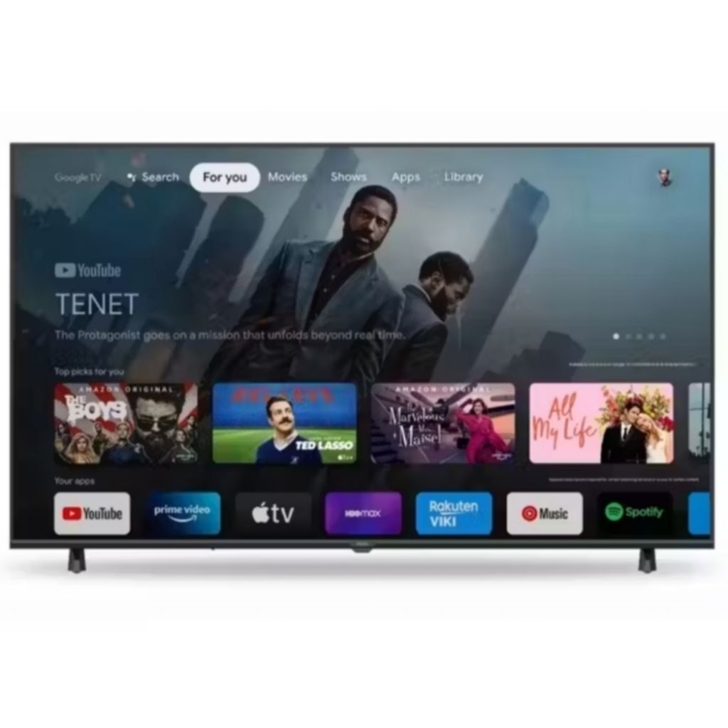 AQUA LED 43H5F 43 inch FHD Smart Android Google TV Digital DVB-T2 Layar Full HD 43"