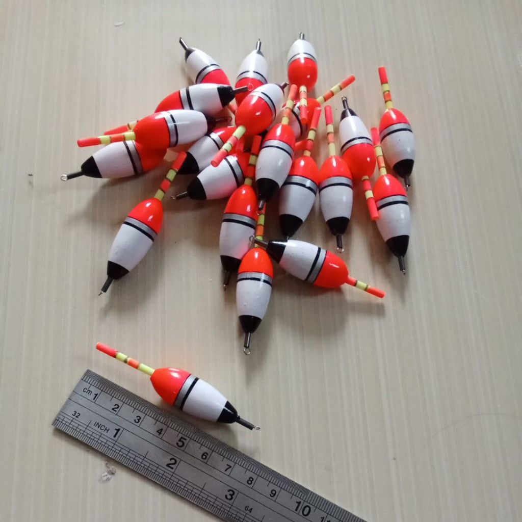 Pelampung Pancing Kleman starlet warna merah