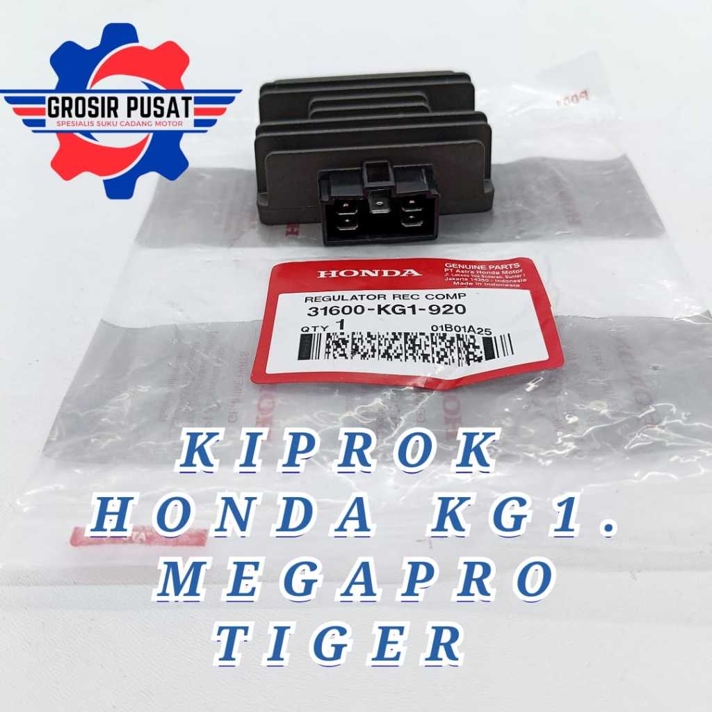 REGULATOR HONDA KG1 TIGER KIPROK MEGAPRO CIPOK ORI HONDA TIGER CIPROK HONDA MEGAPRO KIPOK TIGER REVO