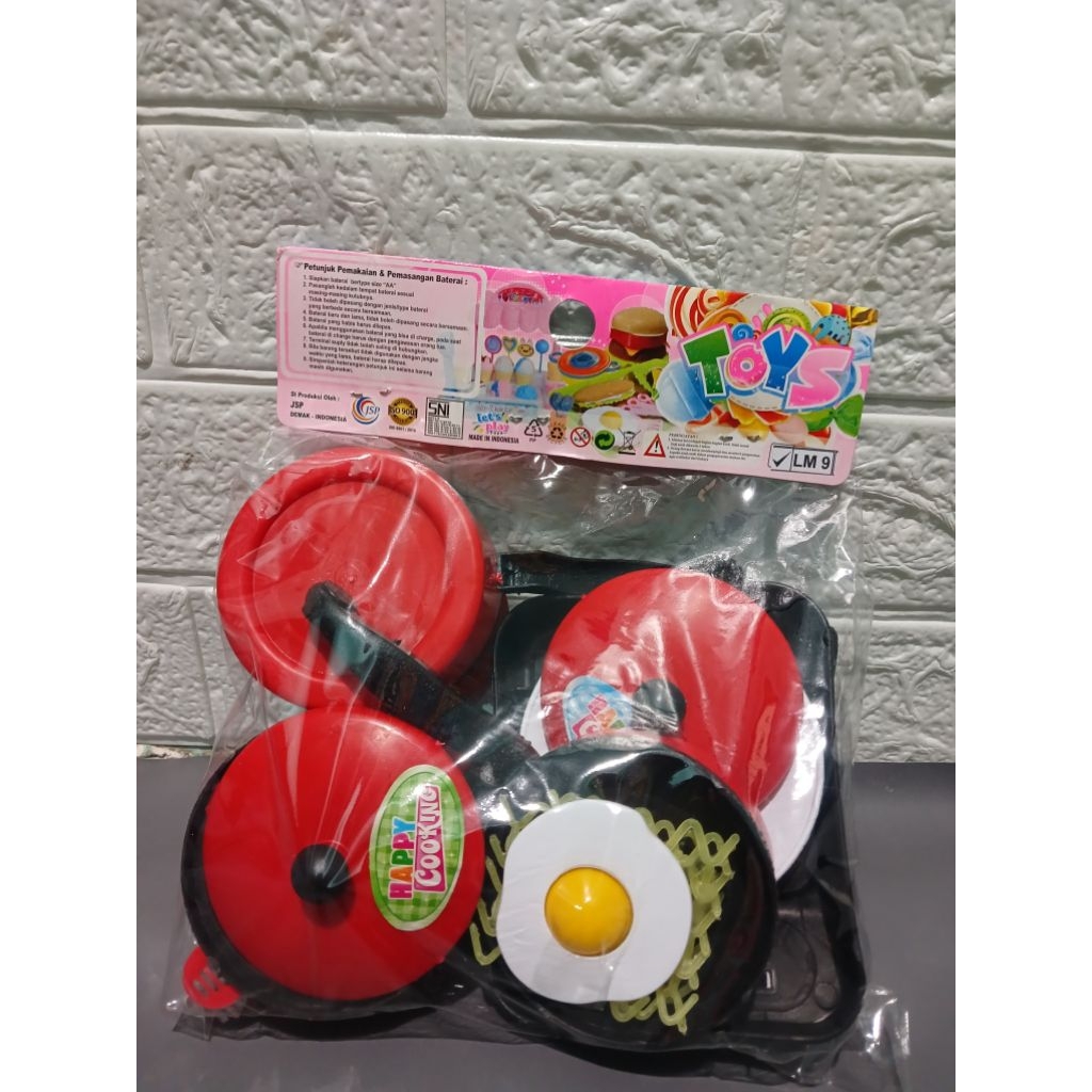 mainan masak masakan 1 set