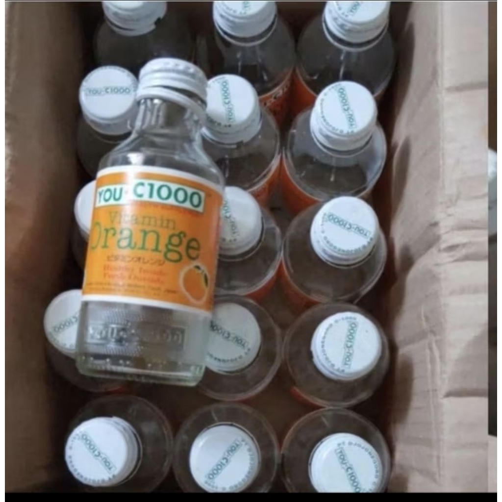 Groovy Zoda 250ml Kosongan Botol Kaca Beling Mpasi 140ml Youc1000 You C UC1000 Bekas Ex UC 1000 Daur