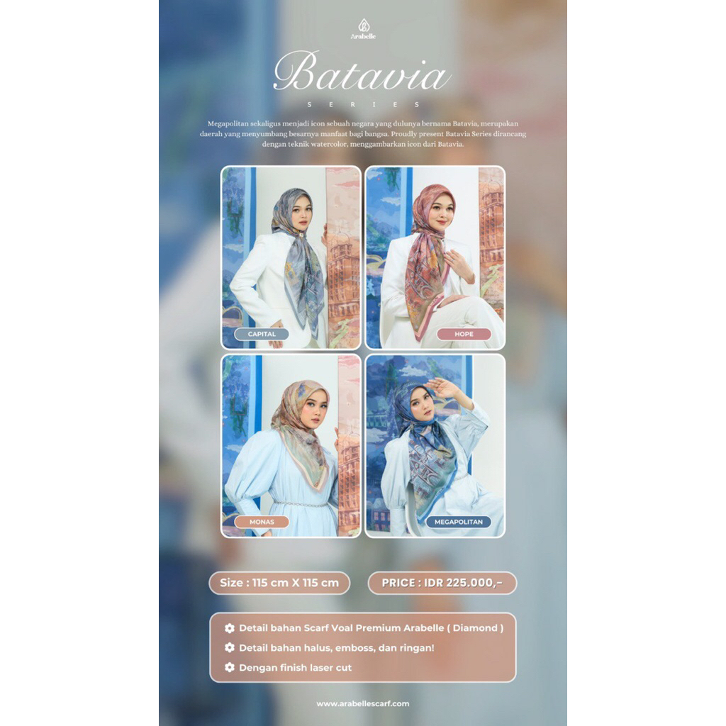 Arabelle Scarf Batavia Series